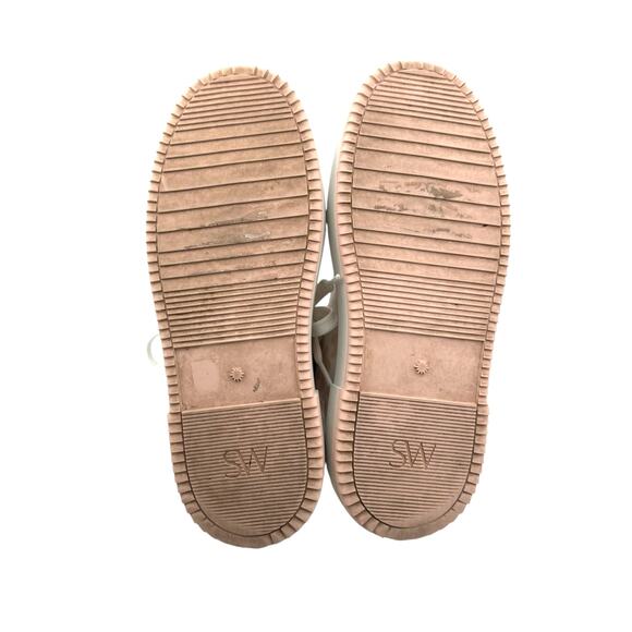 Stuart Weitzman Ryan Pink Rosewater Cheetah Leather High Top Fashion Sneakers - Picture 11 of 11